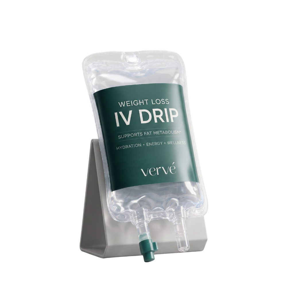 Vervé Wellness IV drip in a wellness suite
